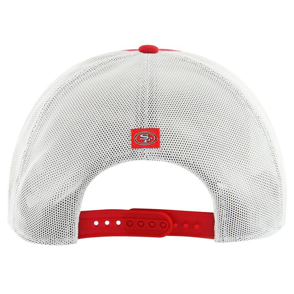 '47 Downburst Relaxed Hitch Trucker Adjustable Hat - San Francisco 49ers