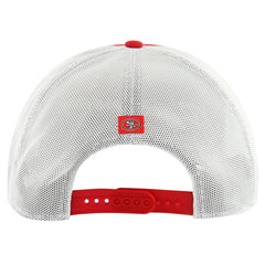 '47 Downburst Relaxed Hitch Trucker Adjustable Hat - San Francisco 49ers