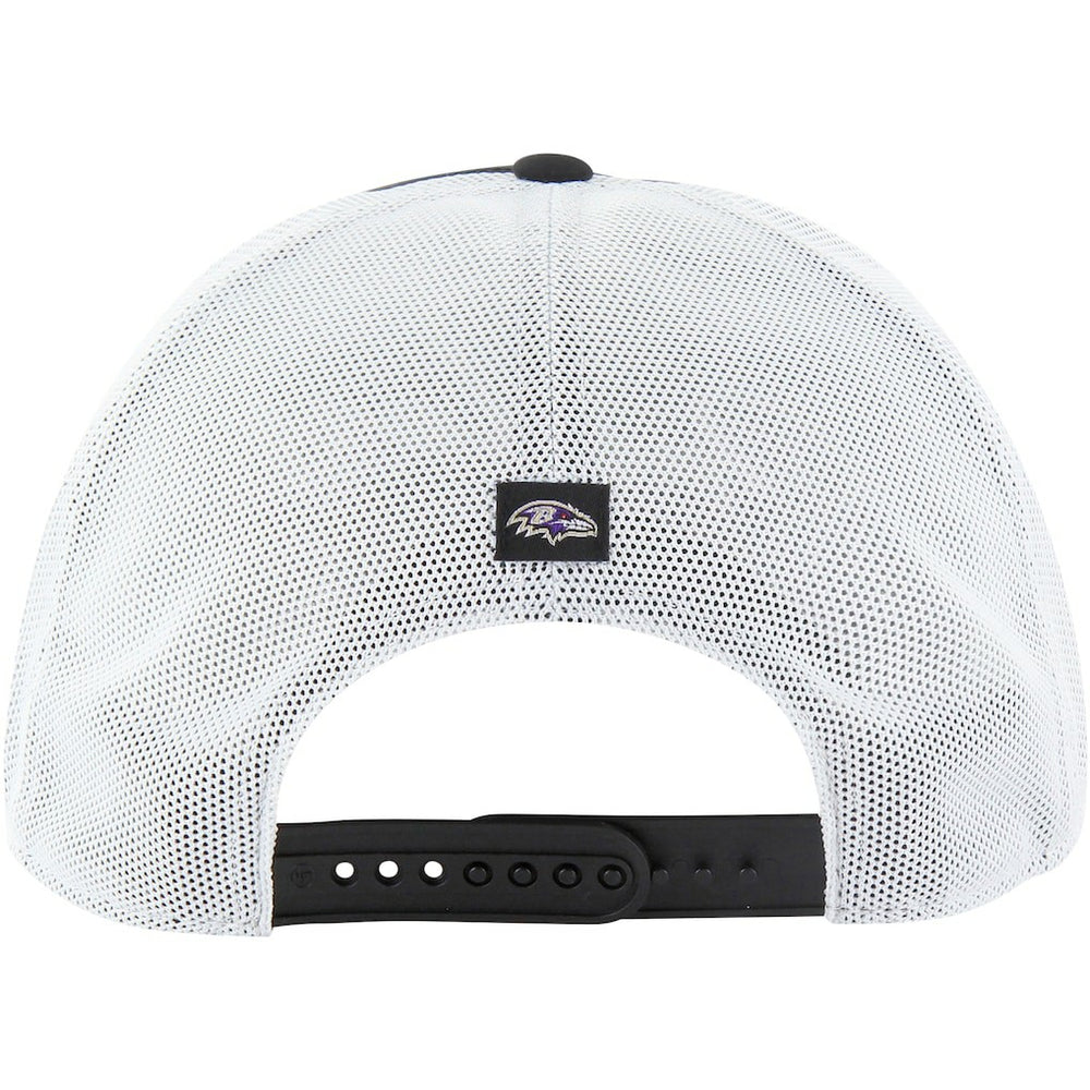 '47 Downburst Relaxed Hitch Trucker Adjustable Hat - Baltimore Ravens