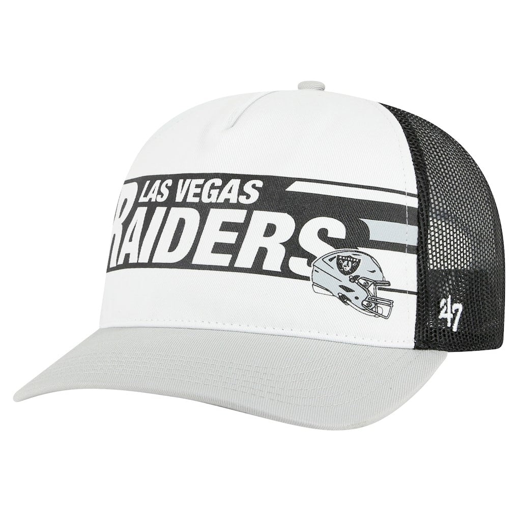 '47 Stack Line Hitch Trucker Adjustable Hat - Las Vegas Raiders