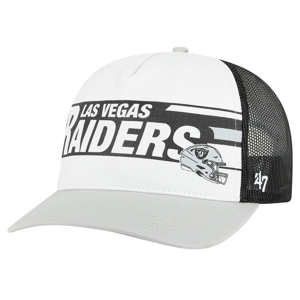'47 Stack Line Hitch Trucker Adjustable Hat - Las Vegas Raiders
