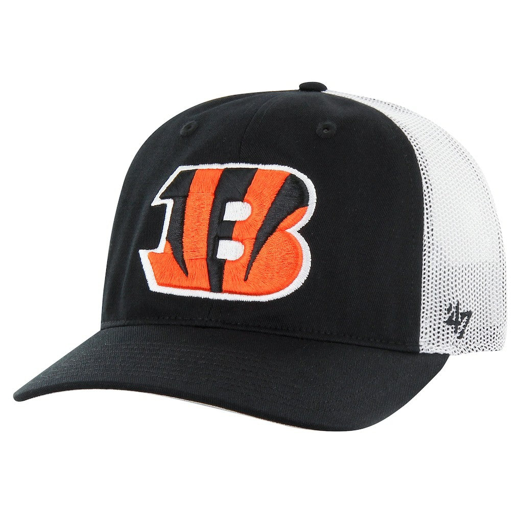 '47 Team Unstructured Trucker Adjustable Hat - Cincinnati Bengals