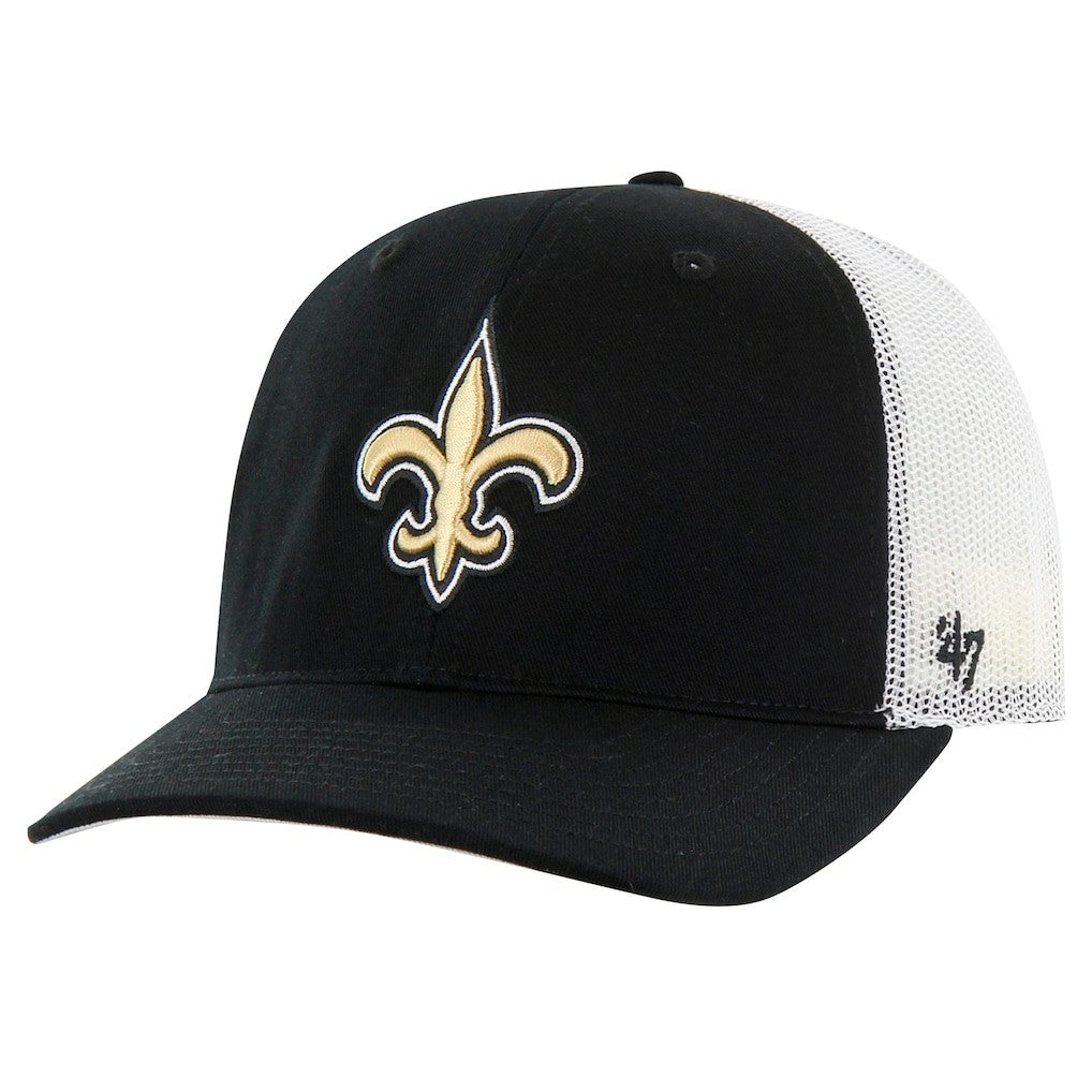 '47 Team Unstructured Trucker Adjustable Hat - New Orleans Saints