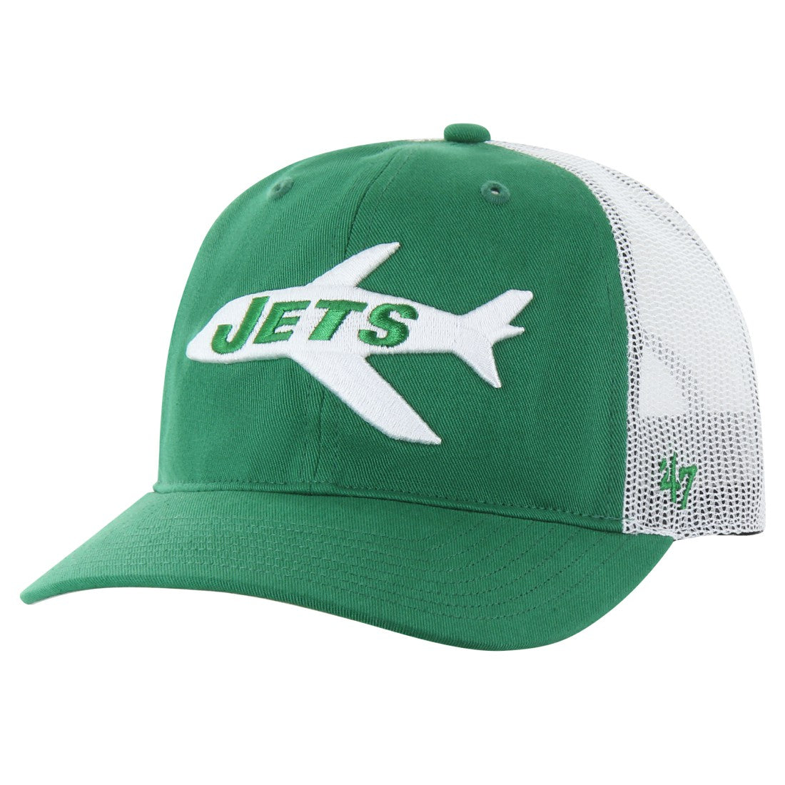 '47 Team Unstructured Trucker Adjustable Hat - New York Jets