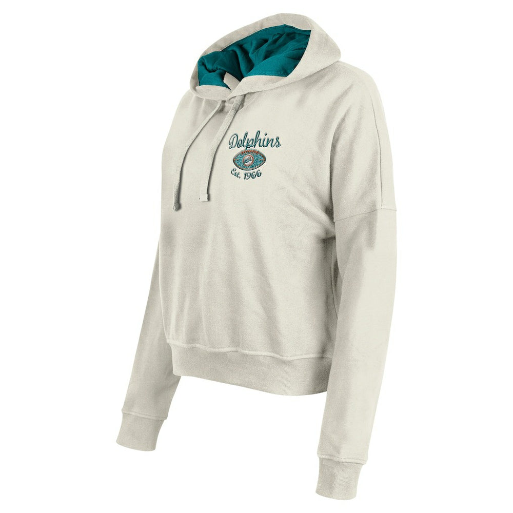 Women's 3rd Down Historic Pullover Hoodie - Miami Dolphins