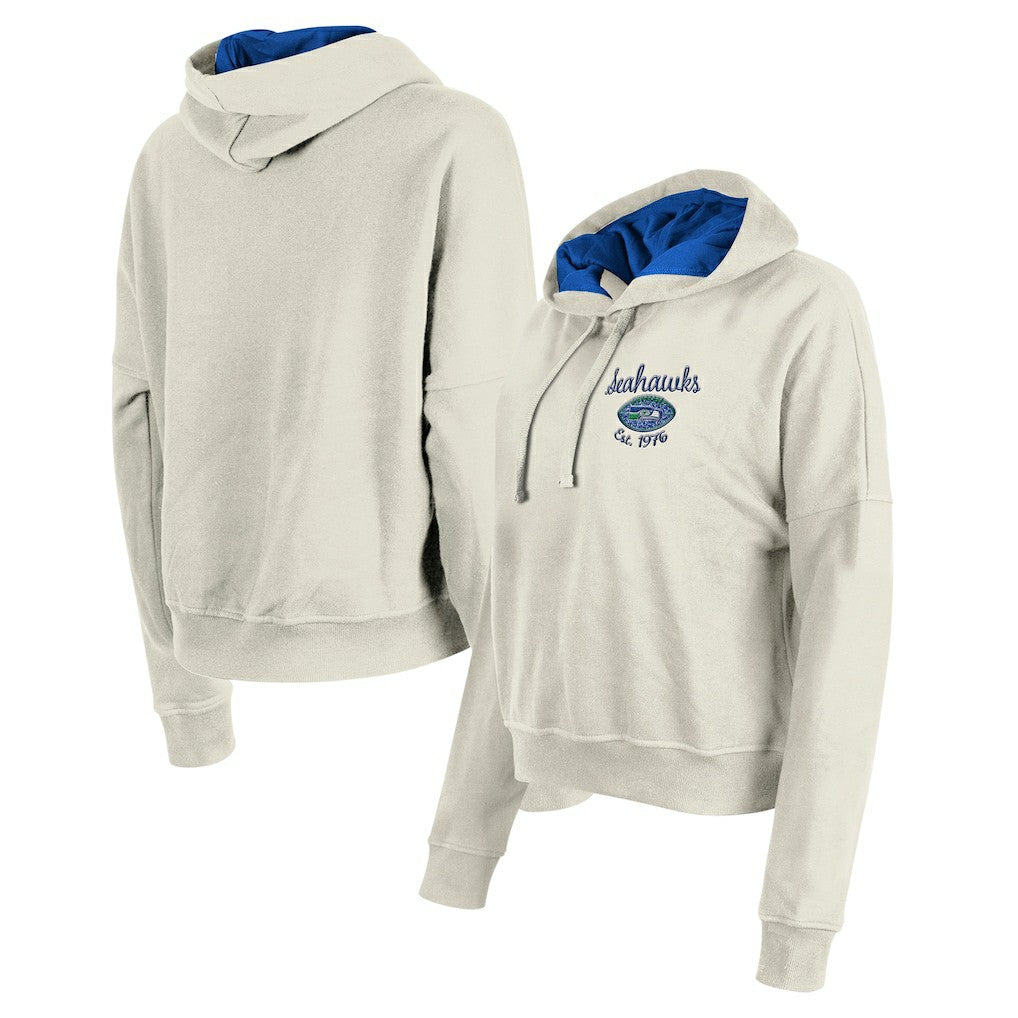 Women's 3rd Down Historic Pullover Hoodie - Seattle Seahawks