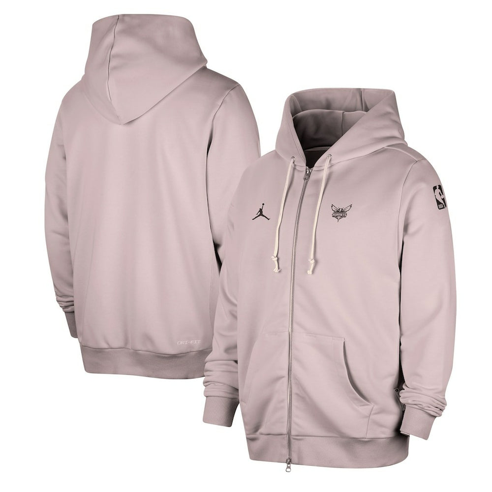 NBA Charlotte Hornets Jordan Brand Authentic Standard Issue Full-Zip Hoodie Jacket