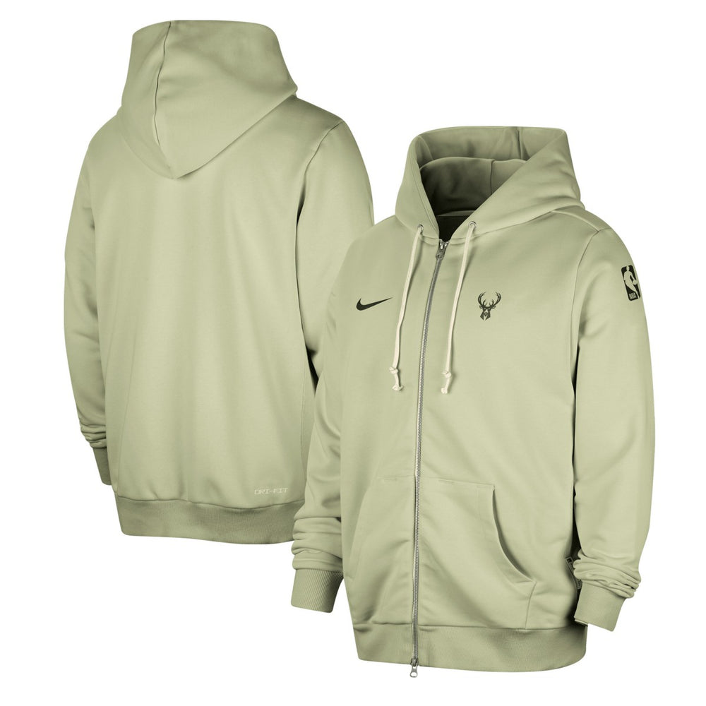 NBA Milwaukee Bucks Authentic Standard Issue Full-Zip Hoodie Jacket