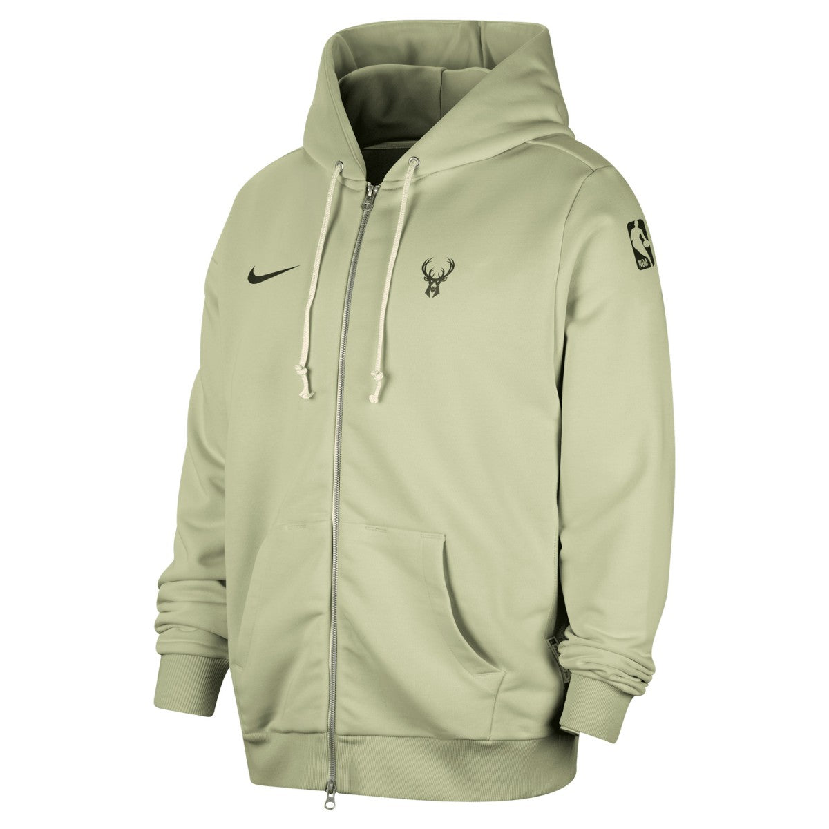 NBA Milwaukee Bucks Authentic Standard Issue Full-Zip Hoodie Jacket