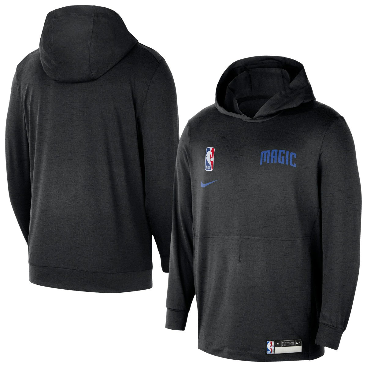NBA Orlando Magic 2024/25 On-Court Authentic Practice Yoga Restore Lightweight Pullover Hoodie