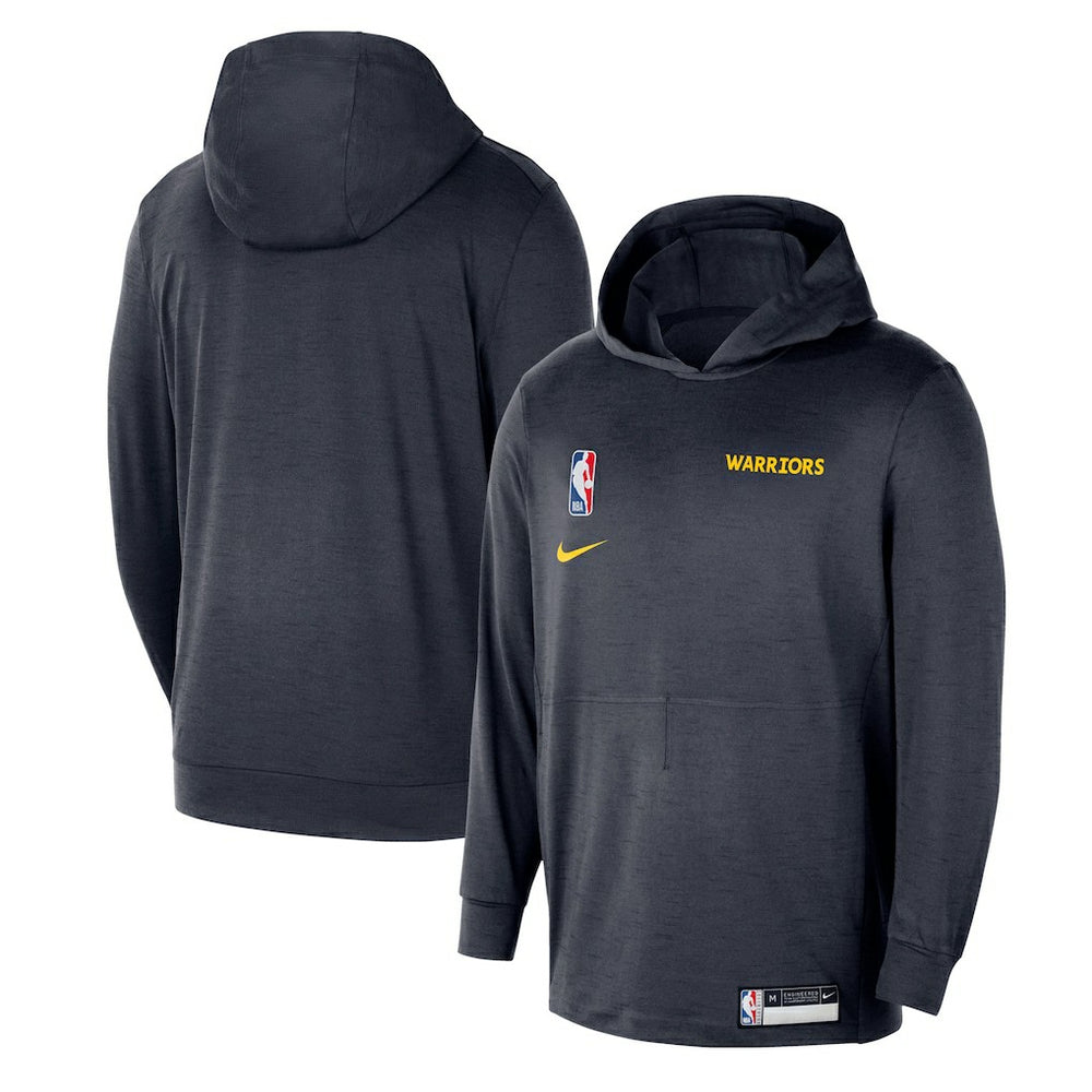 NBA Golden State Warriors 2024/25 On-Court Authentic Practice Yoga Restore Lightweight Pullover Hoodie