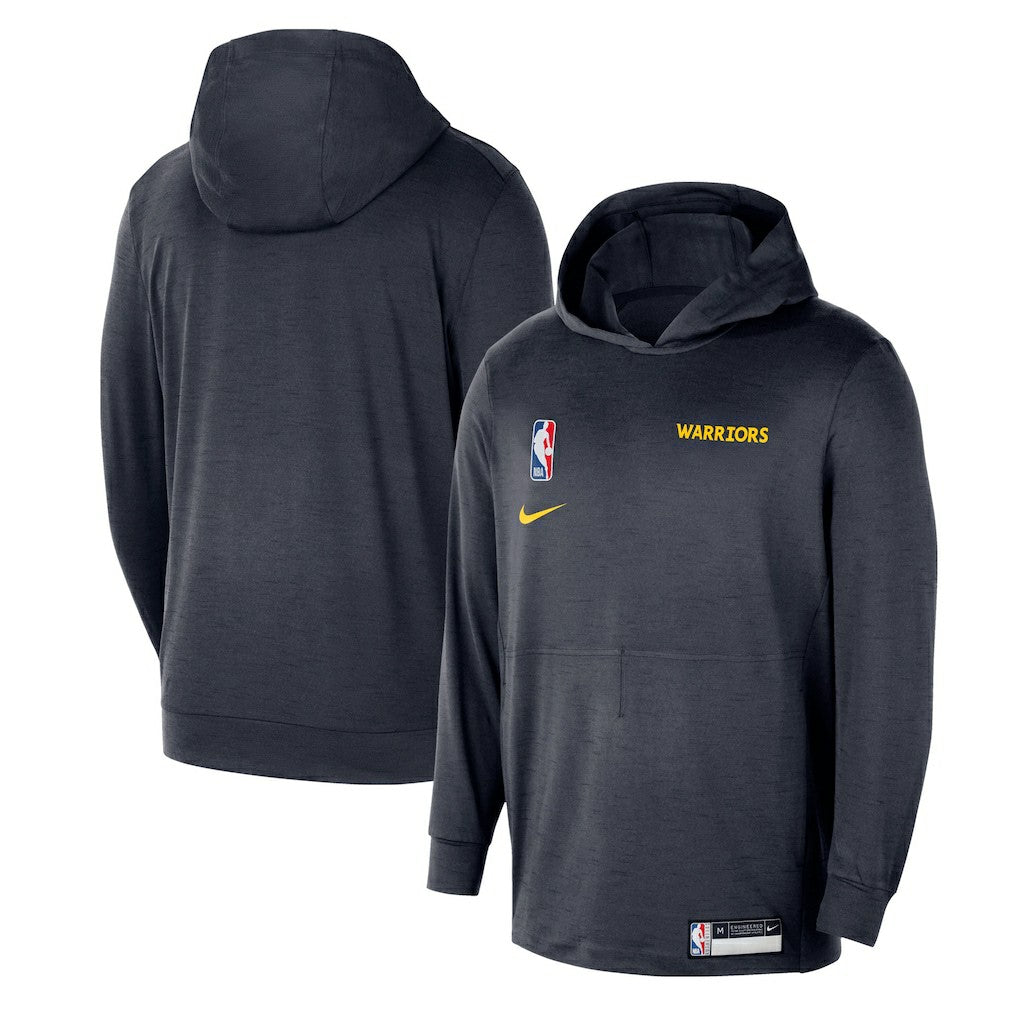 NBA Golden State Warriors 2024/25 On-Court Authentic Practice Yoga Restore Lightweight Pullover Hoodie