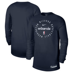 NBA Washington Wizards 2024/25 Legend On-Court Practice Long Sleeve T-Shirt