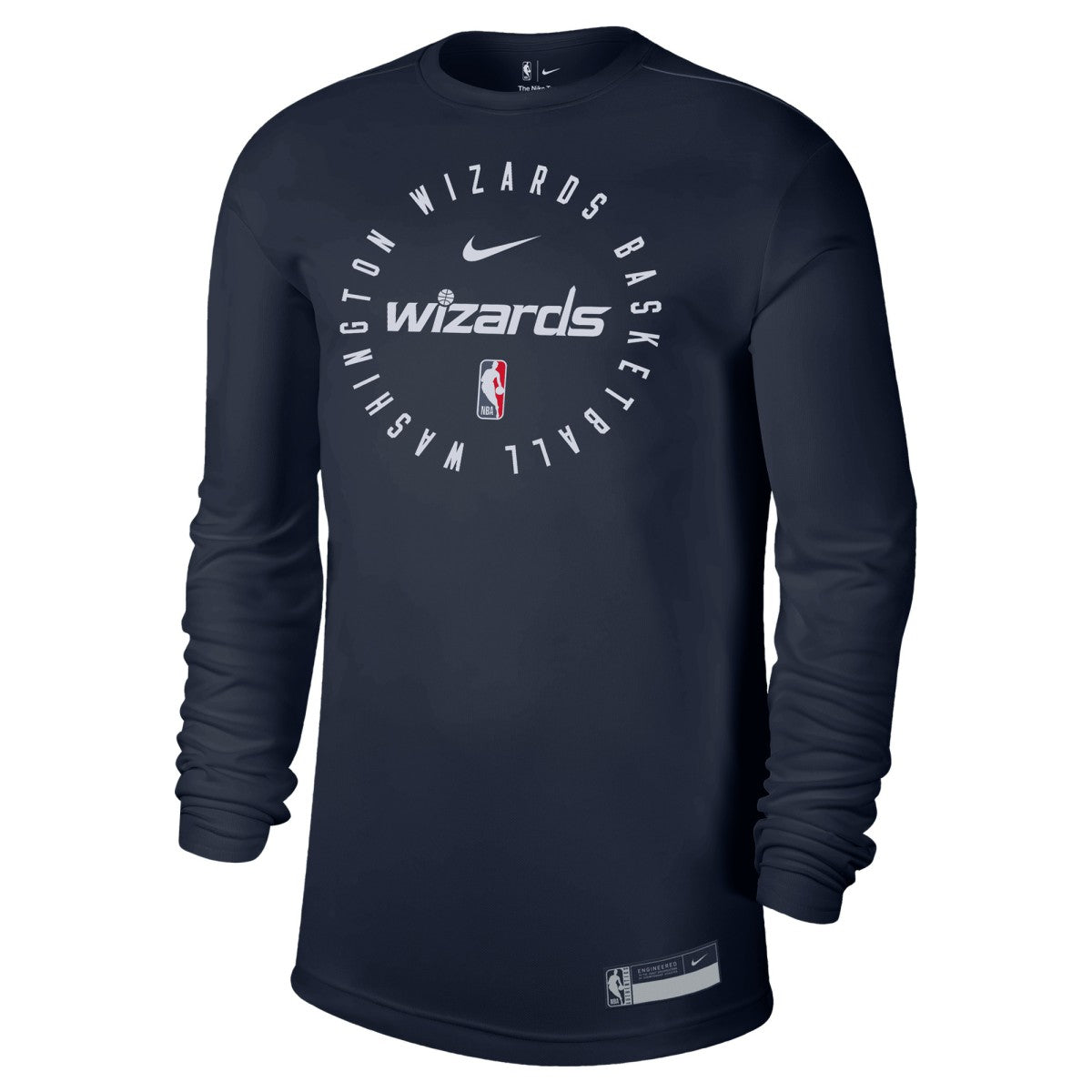 NBA Washington Wizards 2024/25 Legend On-Court Practice Long Sleeve T-Shirt