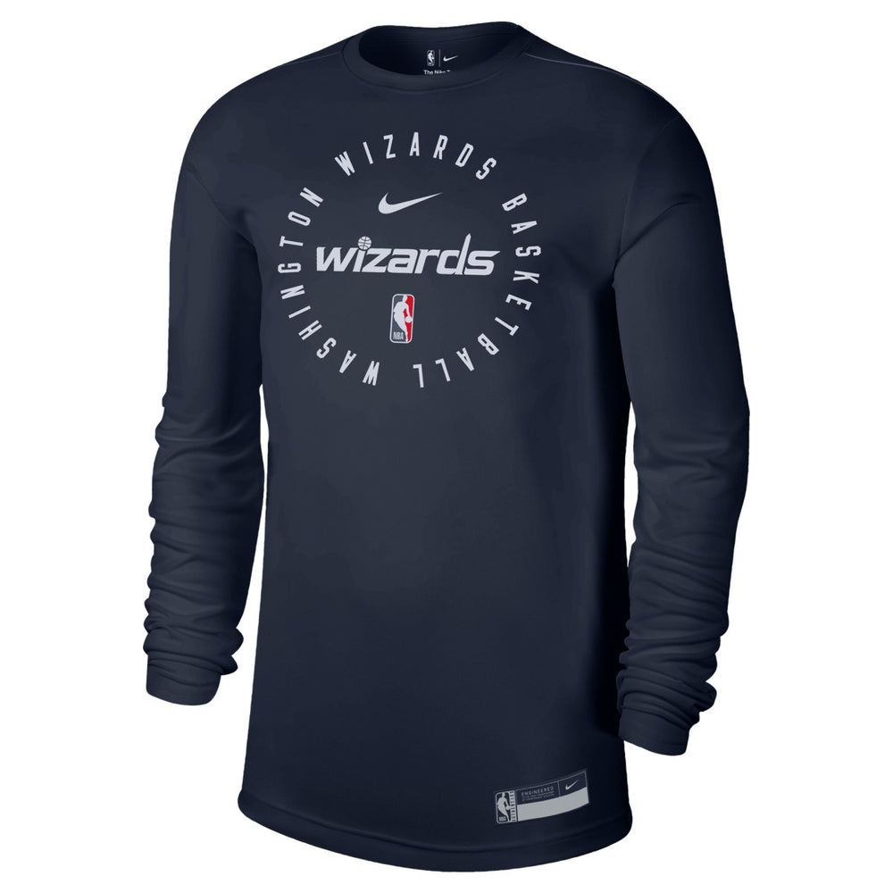 NBA Washington Wizards 2024/25 Legend On-Court Practice Long Sleeve T-Shirt