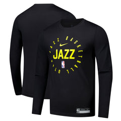 NBA Utah Jazz 2024/25 Legend On-Court Practice Long Sleeve T-Shirt