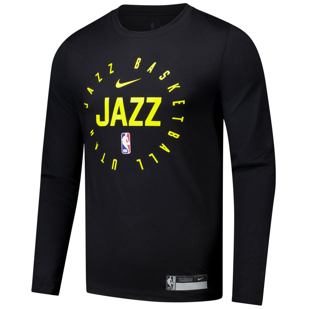 NBA Utah Jazz 2024/25 Legend On-Court Practice Long Sleeve T-Shirt