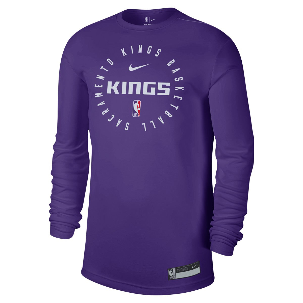 NBA Sacramento Kings 2024/25 Legend On-Court Practice Long Sleeve T-Shirt