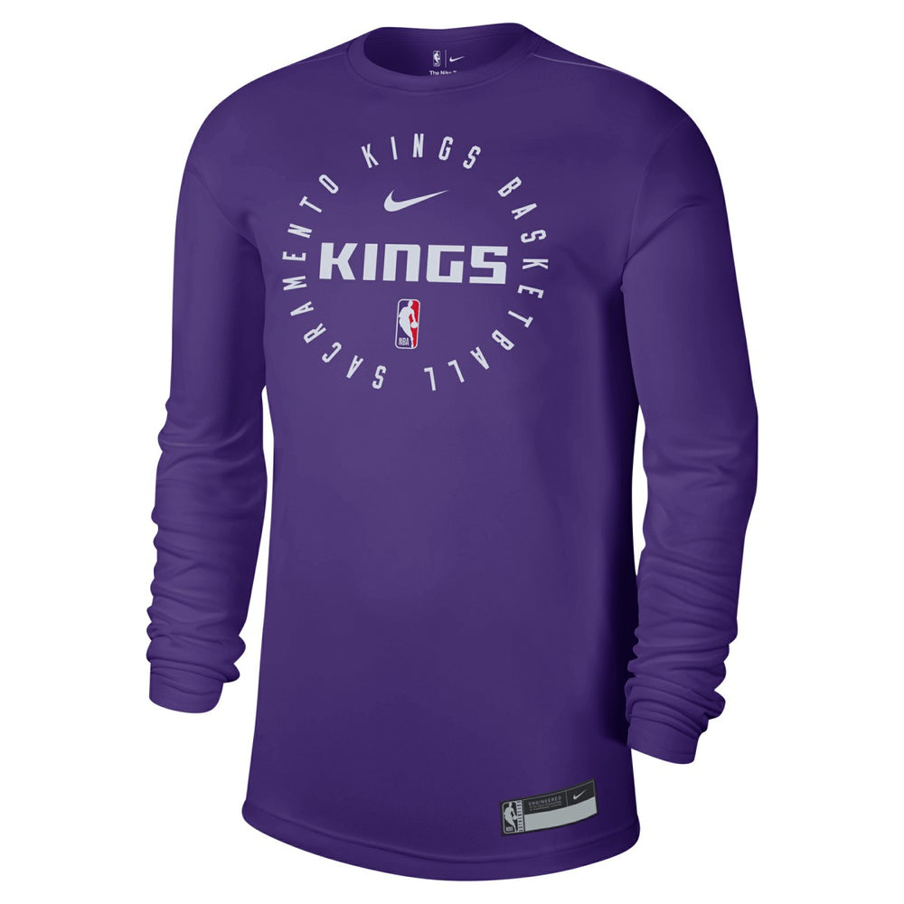 NBA Sacramento Kings 2024/25 Legend On-Court Practice Long Sleeve T-Shirt