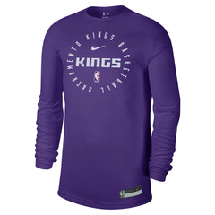 NBA Sacramento Kings 2024/25 Legend On-Court Practice Long Sleeve T-Shirt
