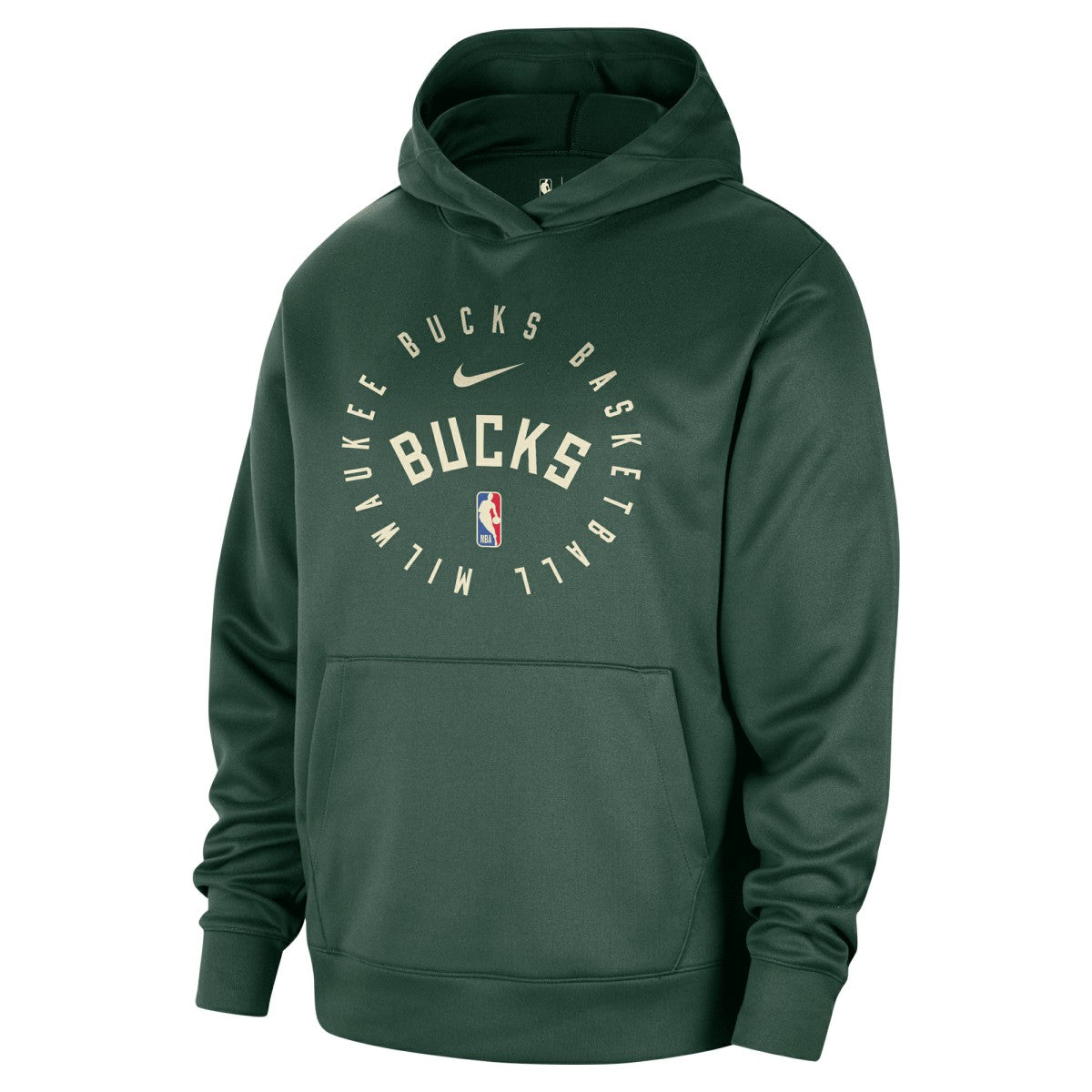 NBA Milwaukee Bucks 2024/25 Spotlight On-Court Practice Performance Pullover Hoodie