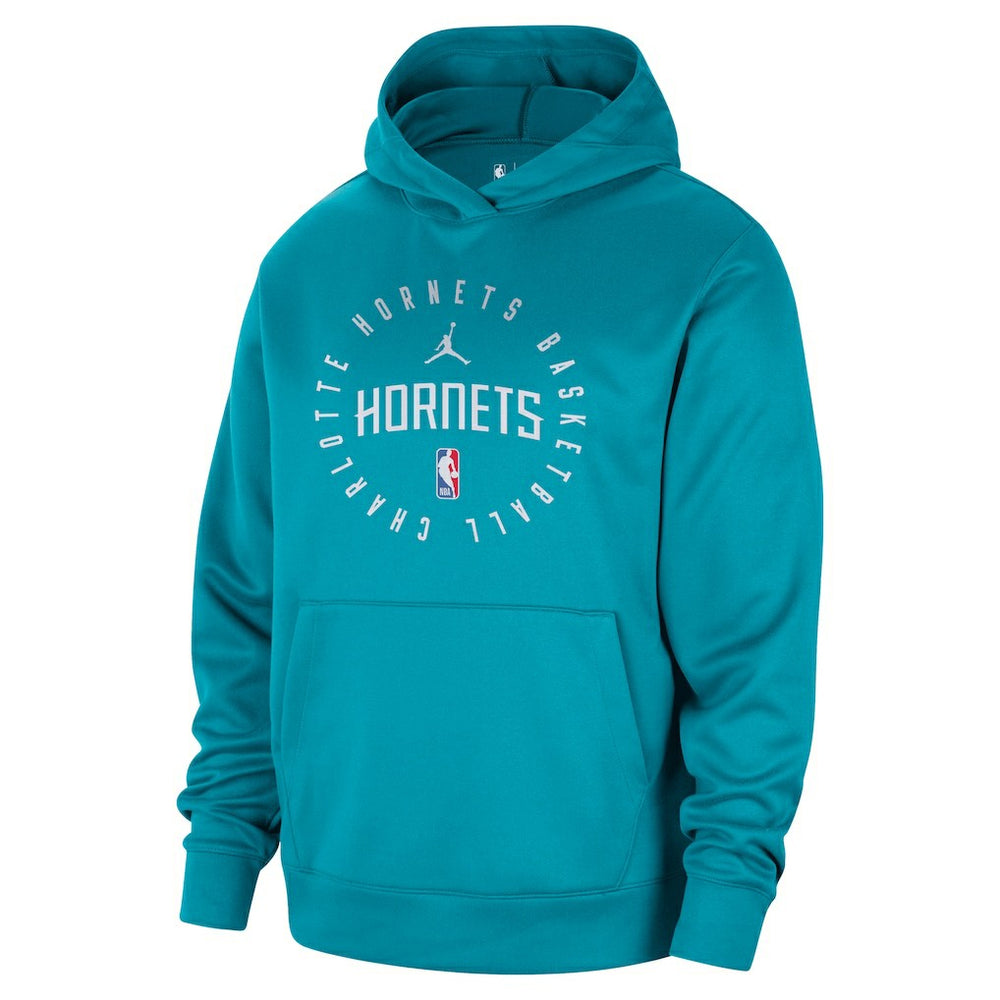 NBA Charlotte Hornets Jordan Brand 2024/25 Spotlight On-Court Practice Performance Pullover Hoodie