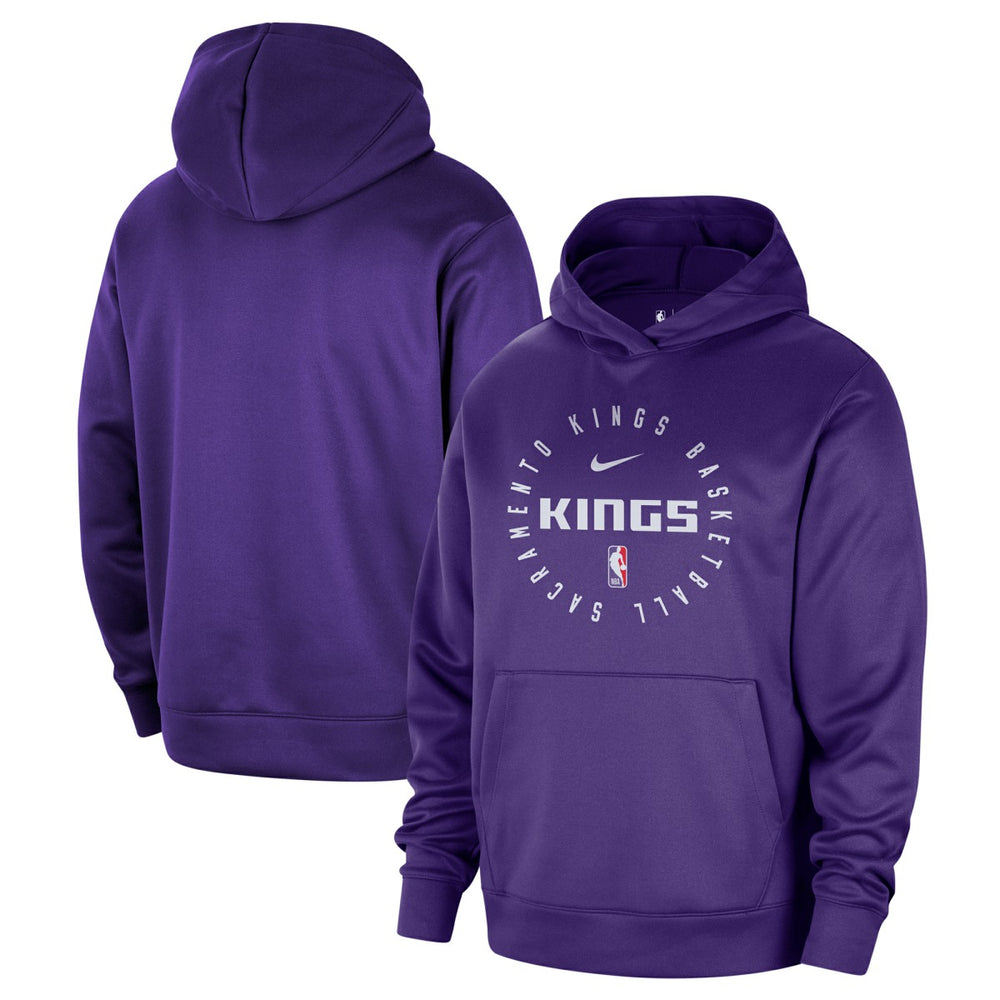 NBA Sacramento Kings 2024/25 Spotlight On-Court Practice Performance Pullover Hoodie