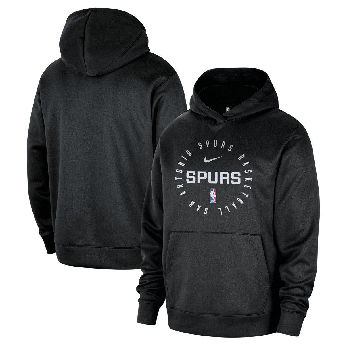 NBA San Antonio Spurs 2024/25 Spotlight On-Court Practice Performance Pullover Hoodie