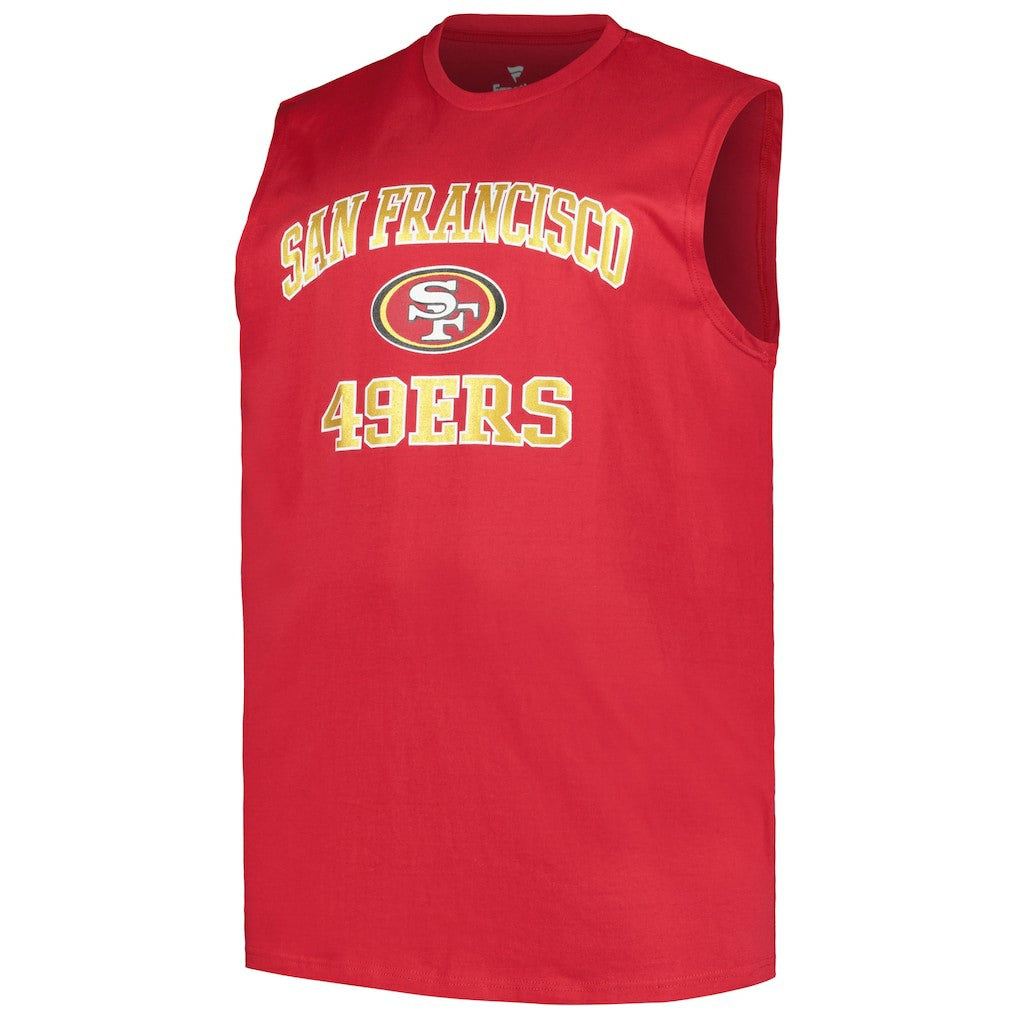 Christian McCaffrey  Big & Tall Muscle Tank Top - San Francisco 49ers