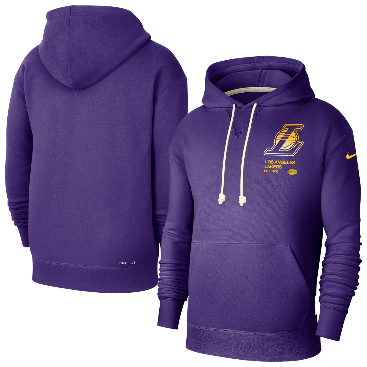 NBA Los Angeles Lakers Courtside Standard Issue Premium Performance Pullover Hoodie