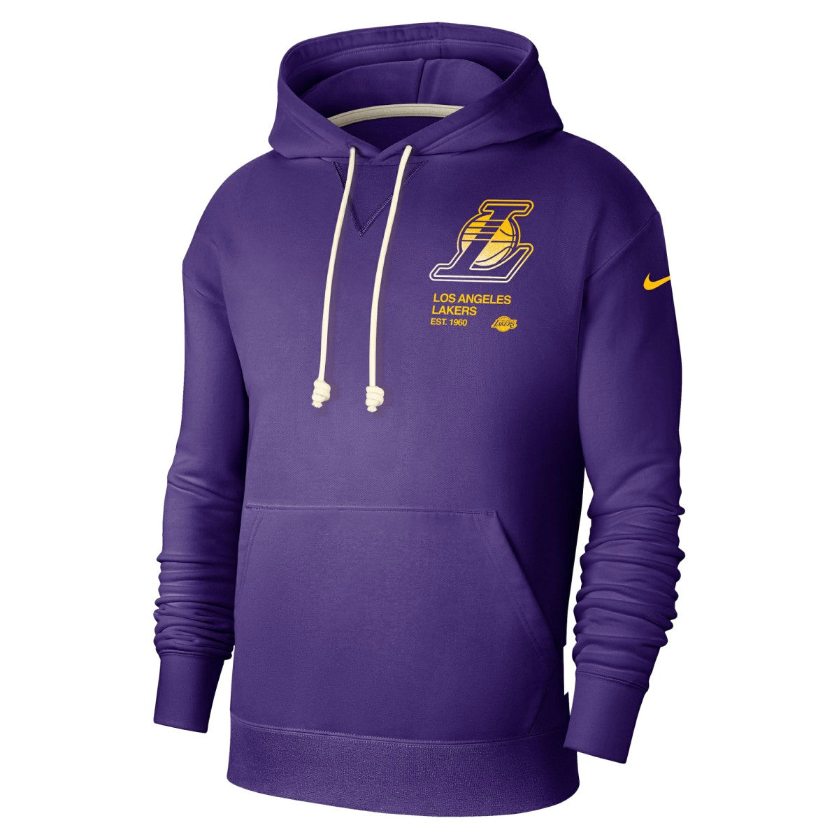 NBA Los Angeles Lakers Courtside Standard Issue Premium Performance Pullover Hoodie