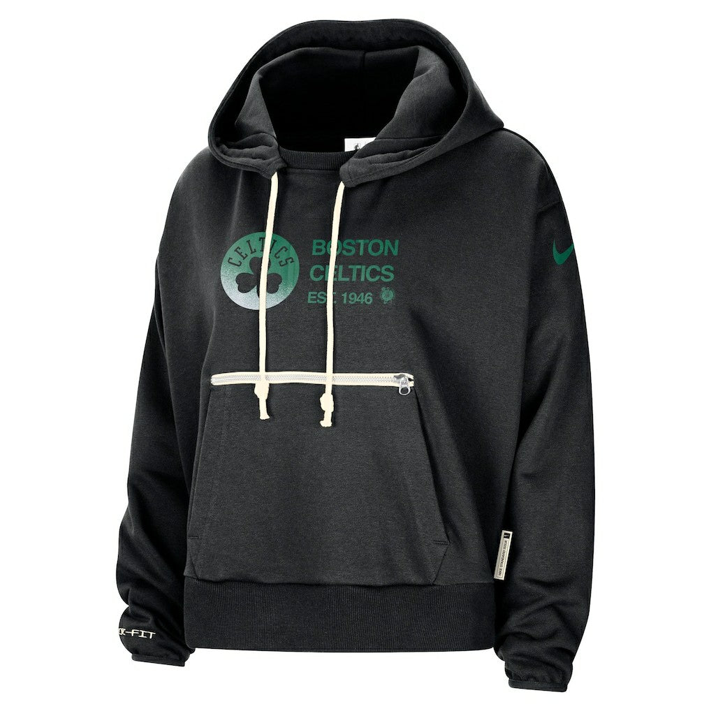 NBA Boston Celtics Women's Courtside Standard Issue Performance Pullover Hoodie