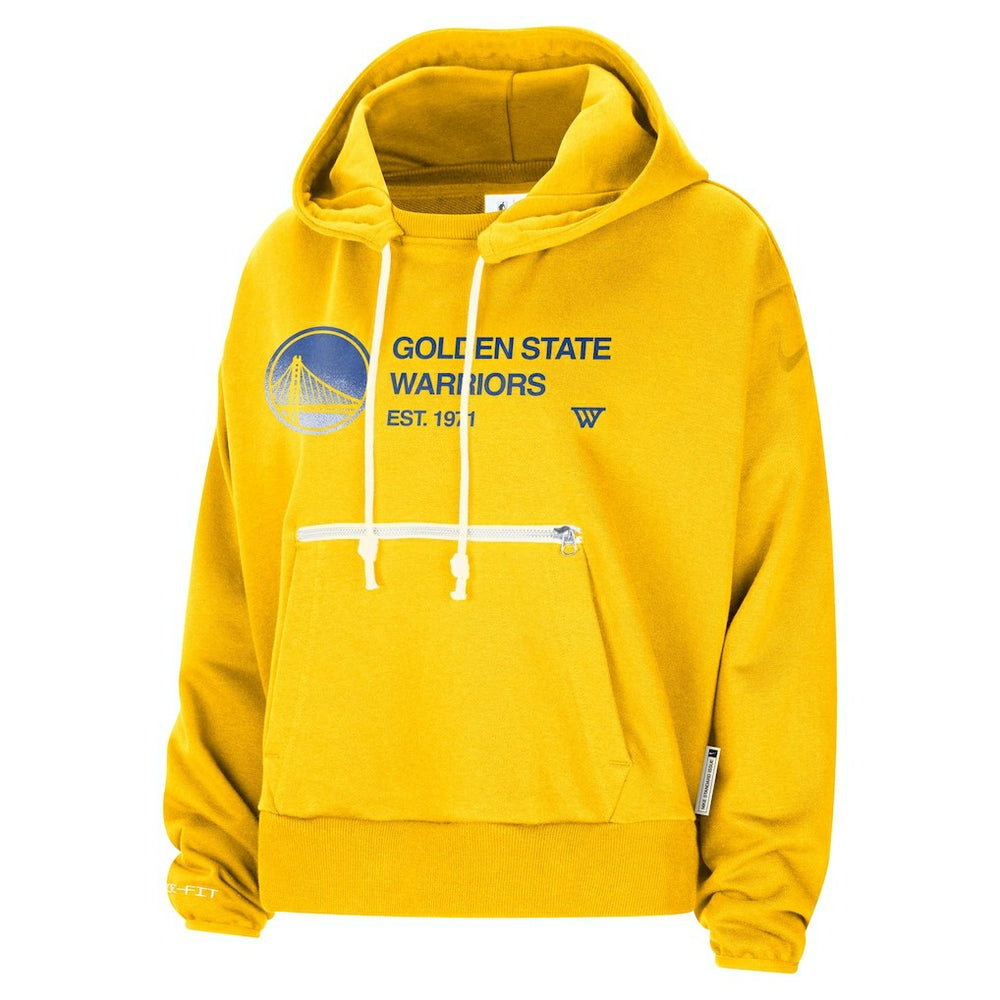 NBA Golden State Warriors Women's Courtside Standard Issue Performance Pullover Hoodie sale