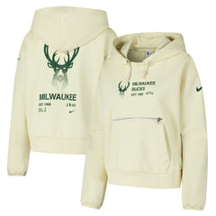 NBA Milwaukee Bucks Women's Courtside Standard Issue Performance Pullover Hoodie