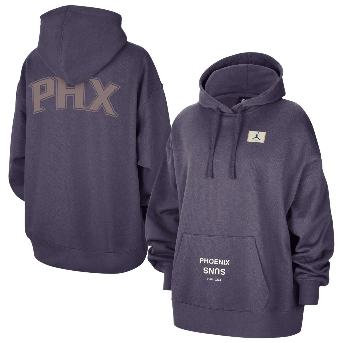 NBA Phoenix Suns Jordan Brand Women's Courtside Statement Edition Oversized Pullover Hoodie