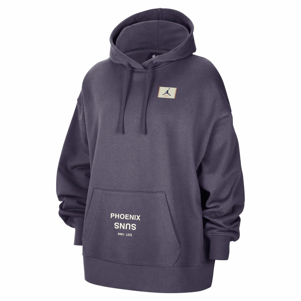 NBA Phoenix Suns Jordan Brand Women's Courtside Statement Edition Oversized Pullover Hoodie