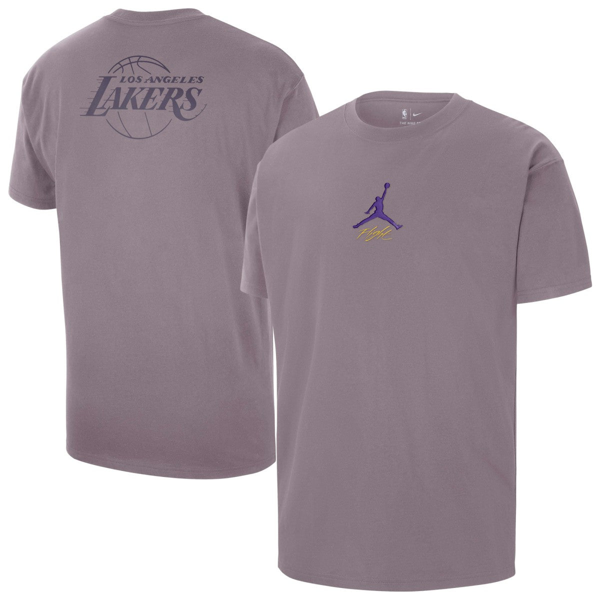 NBA Los Angeles Lakers Jordan Brand Statement Edition Jumpman Flight Heavyweight T-Shirt