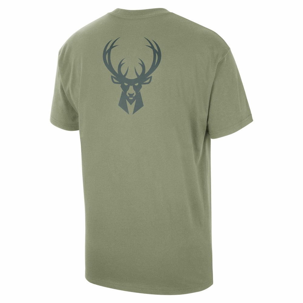 NBA Milwaukee Bucks Jordan Brand Statement Edition Jumpman Flight Heavyweight T-Shirt