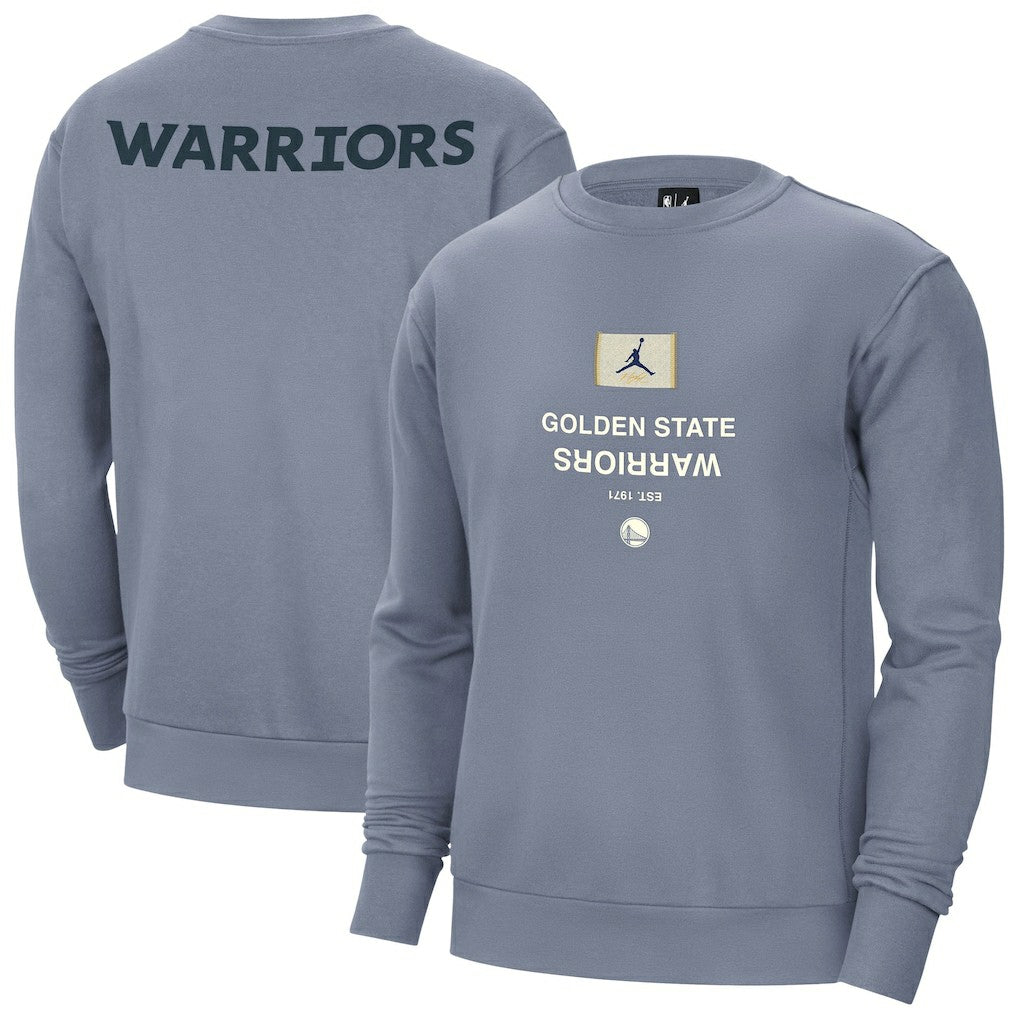 NBA Golden State Warriors Jordan Brand Courtside Statement Edition Heavyweight Pullover Sweatshirt sale