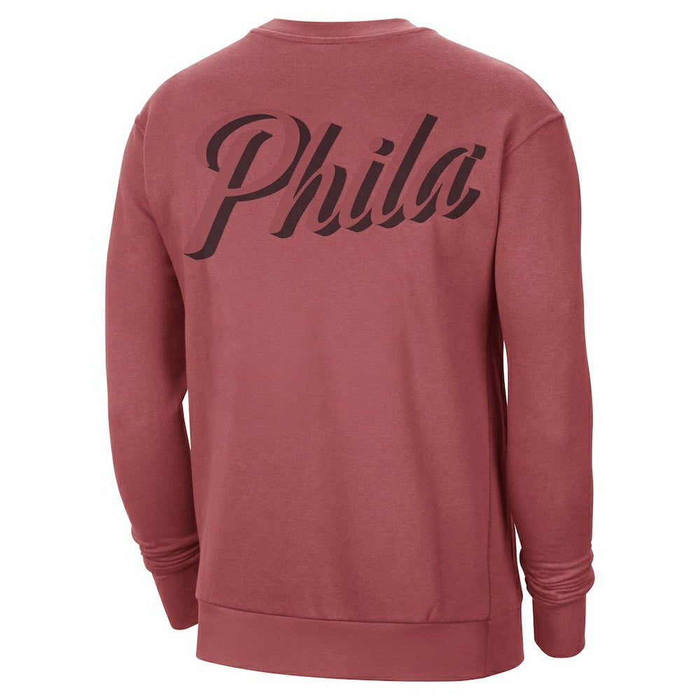 NBA Philadelphia 76ers Jordan Brand Courtside Statement Edition Heavyweight Pullover Sweatshirt