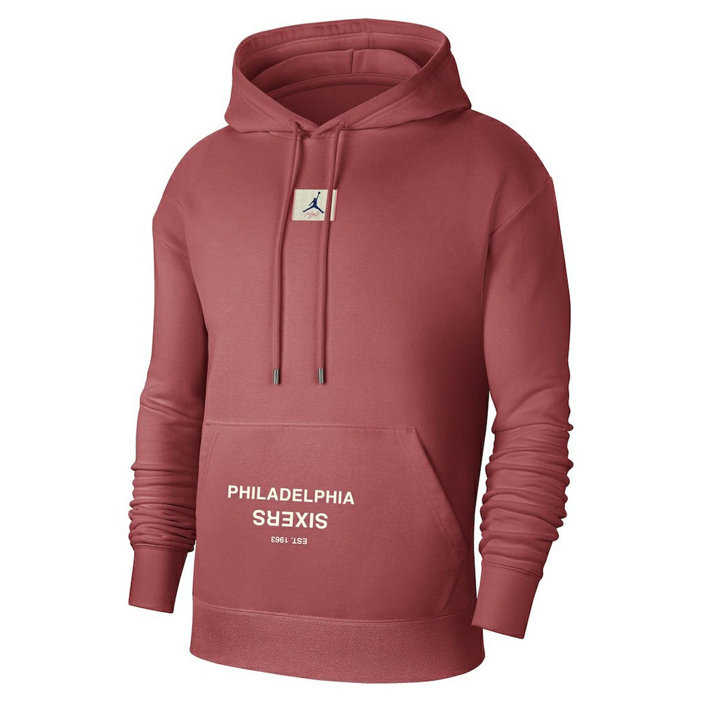 NBA Philadelphia 76ers Jordan Brand Courtside Statement Edition Pullover Hoodie