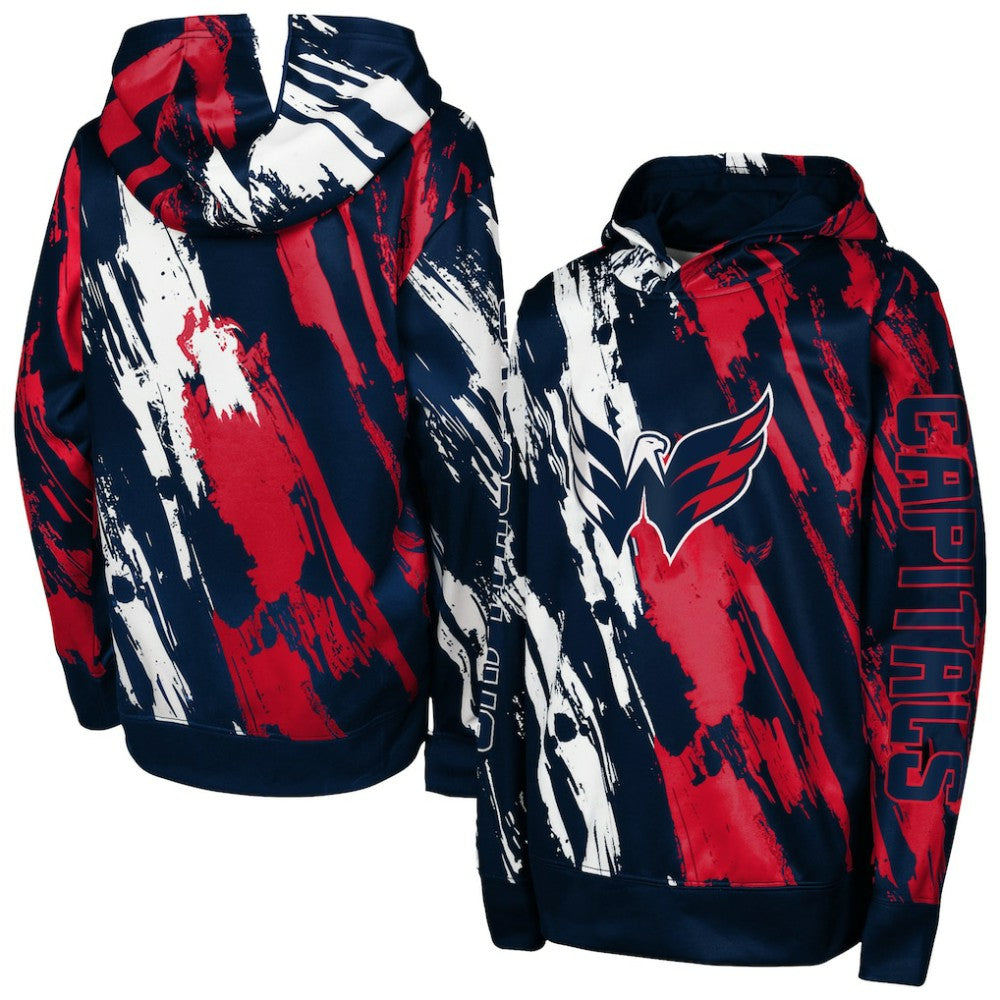 NHL Red Washington Capitals Preschool Master Snipe Pullover Hoodie