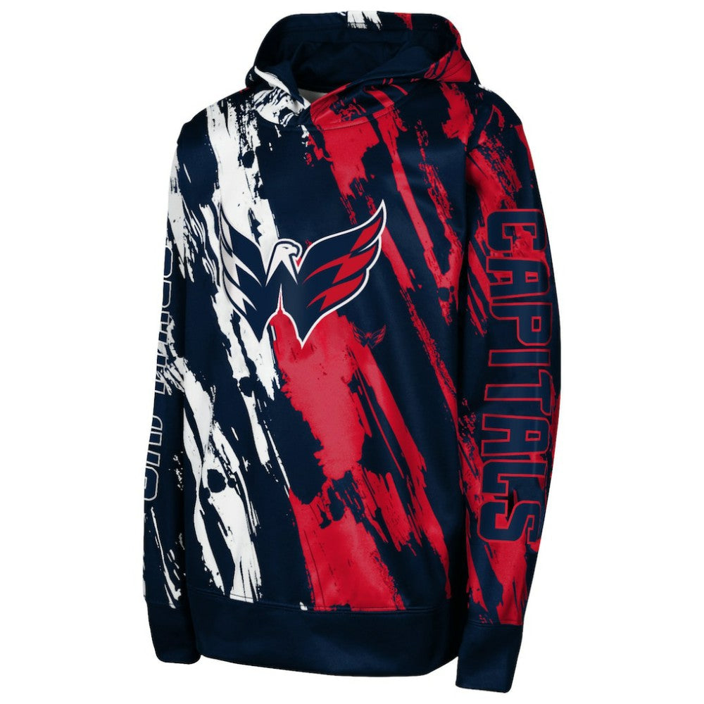 NHL Red Washington Capitals Preschool Master Snipe Pullover Hoodie