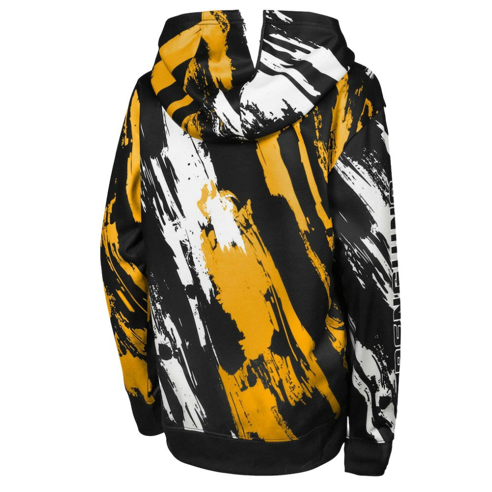 NHL Black Pittsburgh Penguins Preschool Master Snipe Pullover Hoodie