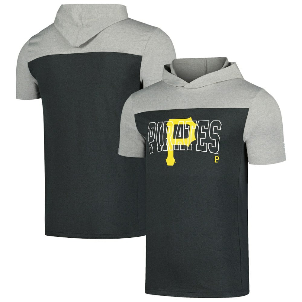 MLB Pittsburgh Pirates New Era Active Brushed Hoodie T-Shirt