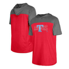 MLB Texas Rangers New Era Active Brushed Hoodie T-Shirt