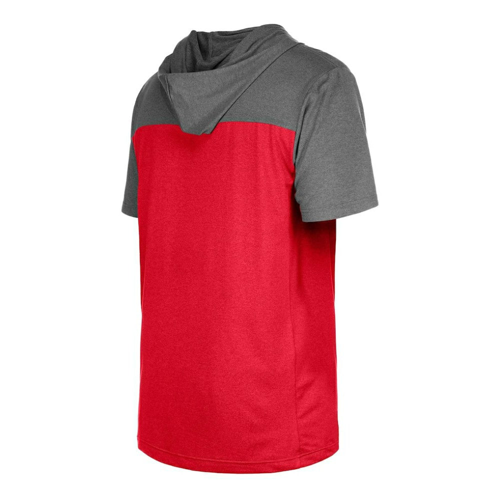 MLB Texas Rangers New Era Active Brushed Hoodie T-Shirt
