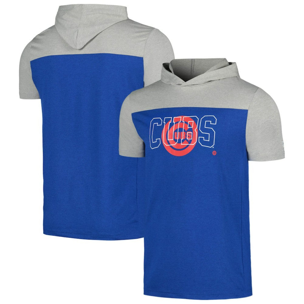 MLB Chicago Cubs New Era Active Brushed Hoodie T-Shirt