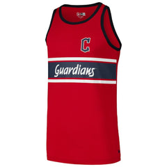 MLB Cleveland Guardians New Era Jersey Ringer Tank Top