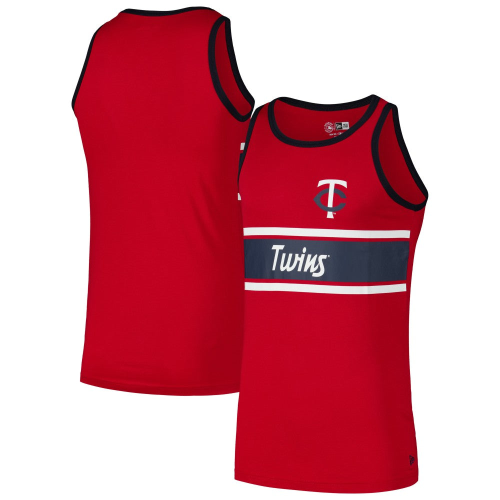 MLB Minnesota Twins New Era Jersey Ringer Tank Top